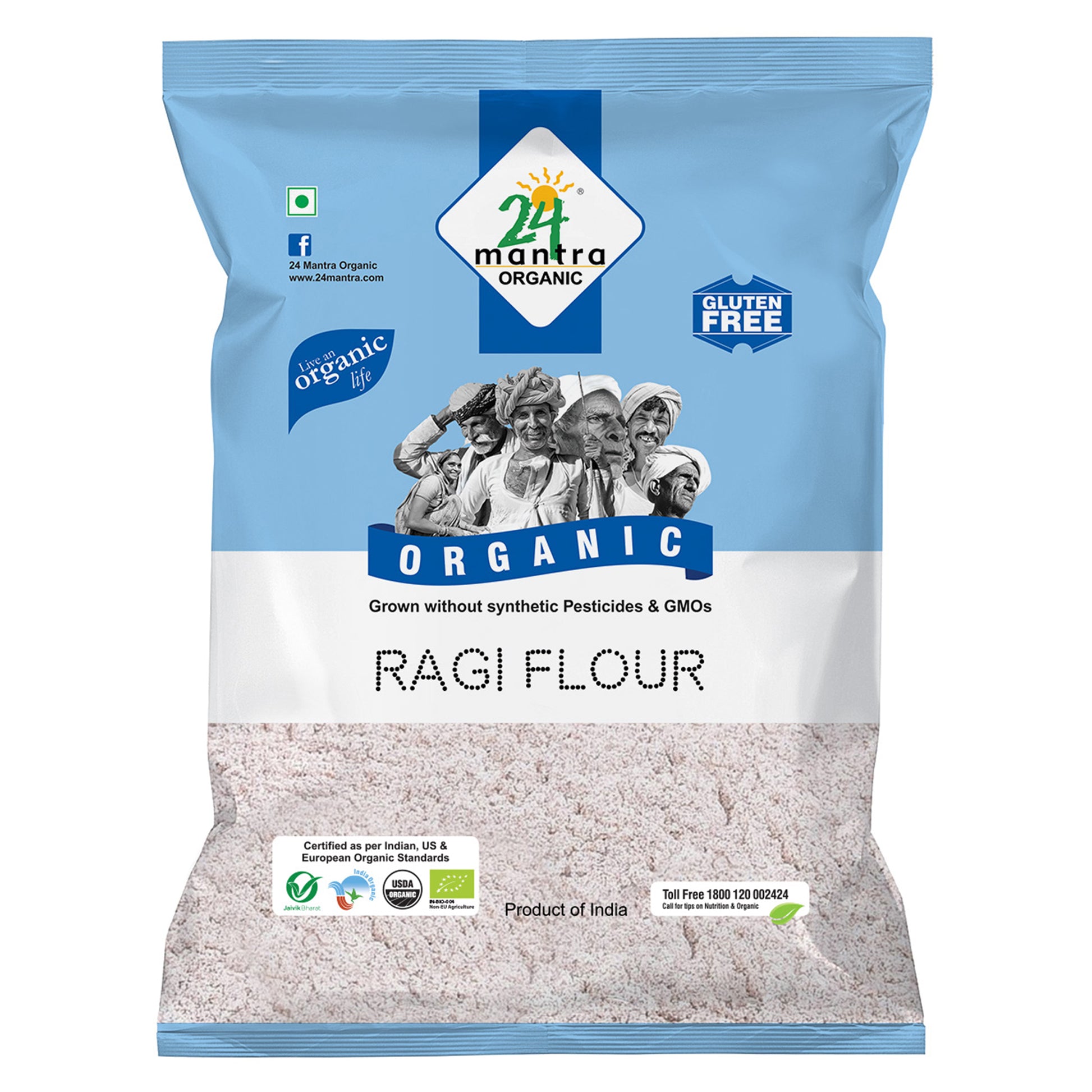 Organic Ragi Flour 500Gm