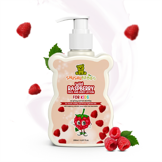 Shushu Babies Wild Raspberry Face And Body Lotion 3+ Year