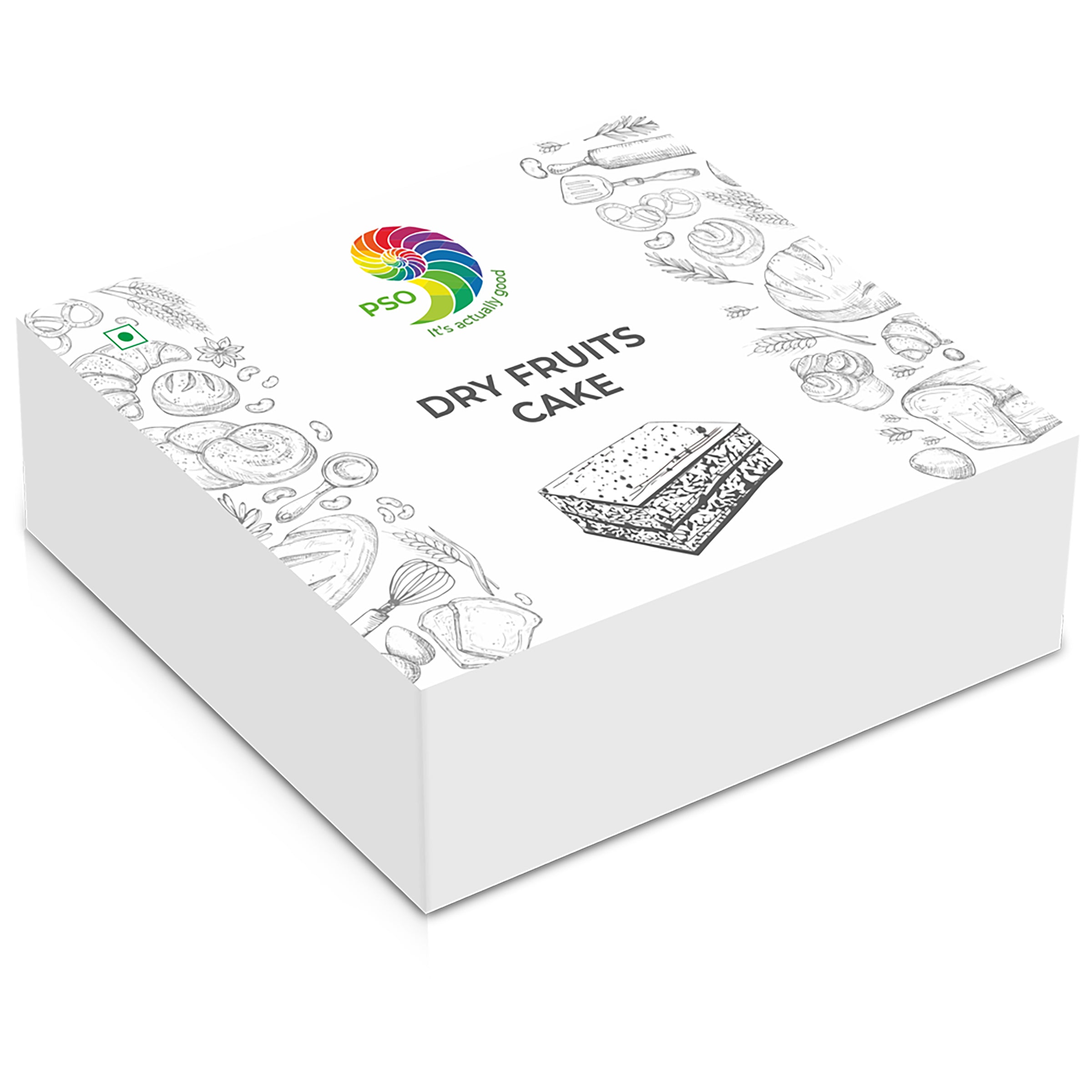 DRY CAKE BOX / HAMPER BOX – 7 Inch – FLORAL (Pack of 8) - Chic a Choc