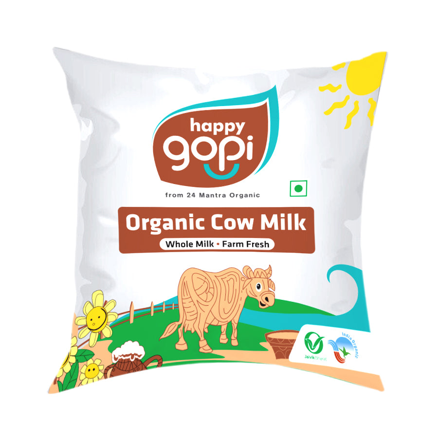 Happy Gopi Cow Milk 500